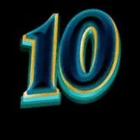 Gold Blitz 10 card symbol on a British slot